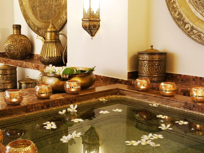 Sultan's Bath experience at Baraza Resort & Spa