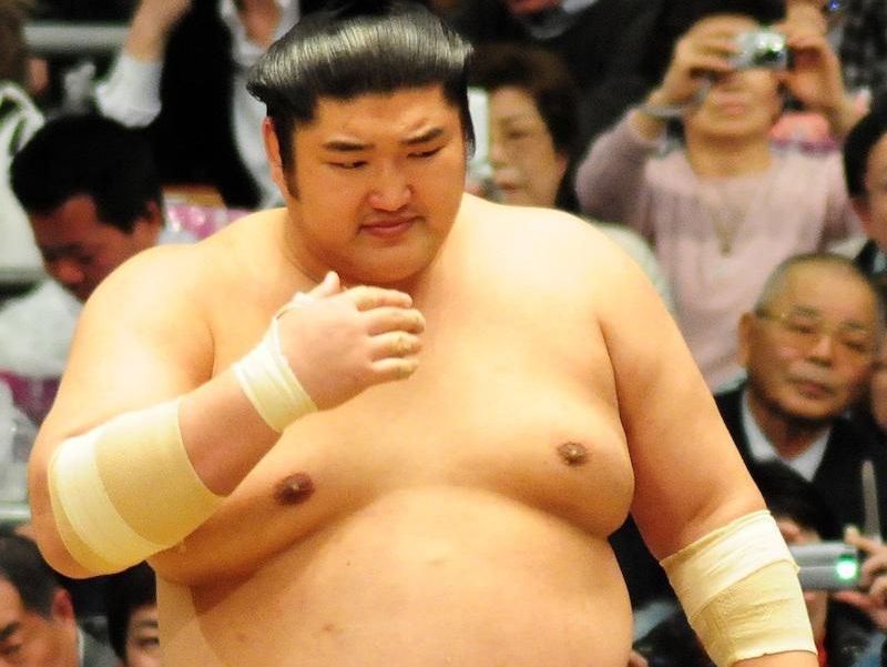 Sumo wrestler Kotomitsuki Keiji