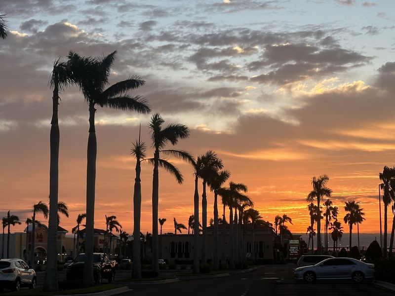 Sunset in North Port, Florida