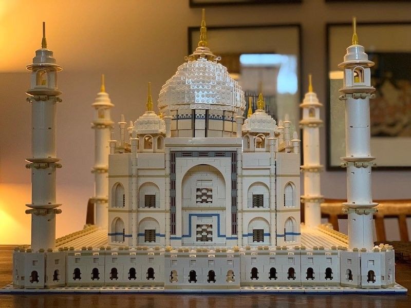 Taj Mahal Lego set