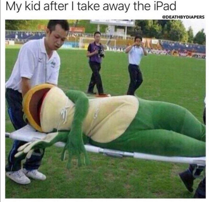 Taking away the iPad meme