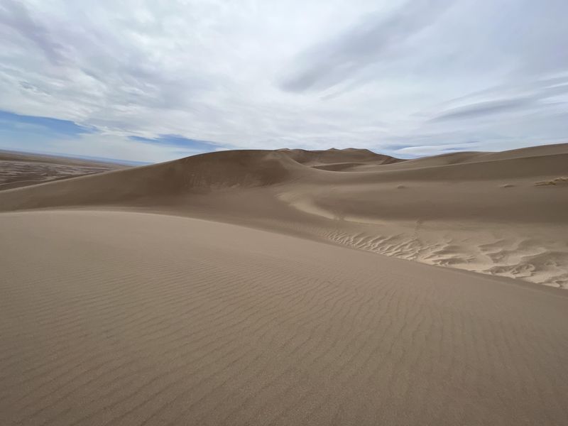 Tallest sand dunes in North America