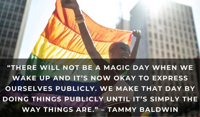 Tammy Baldwin LGBTQ quote