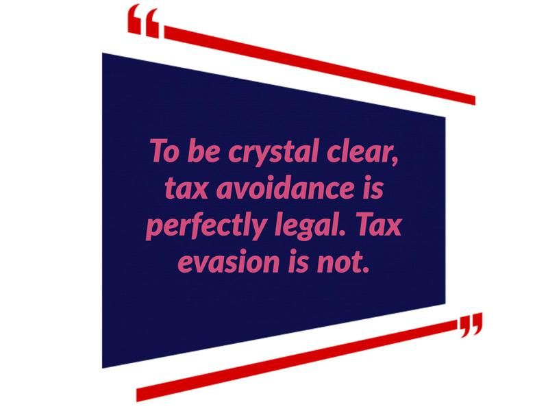 taxes to avoid