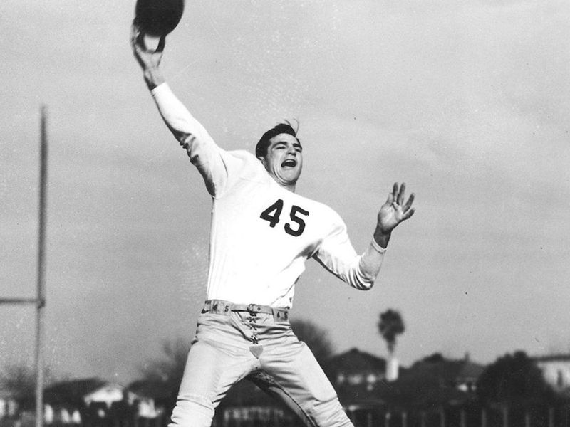 TCU quarterback Sammy Baugh