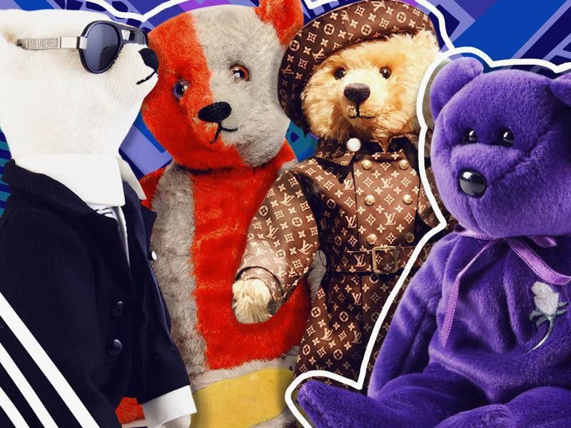 2 Pack Teddy Bear Cute Plush Stuffed Animals 8'' Teddy Bears for Kids Boys Girls 
