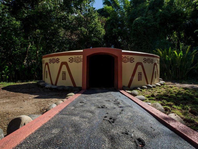 Temazcal- traditional steam sauna bath of Mesoamerican cultures.