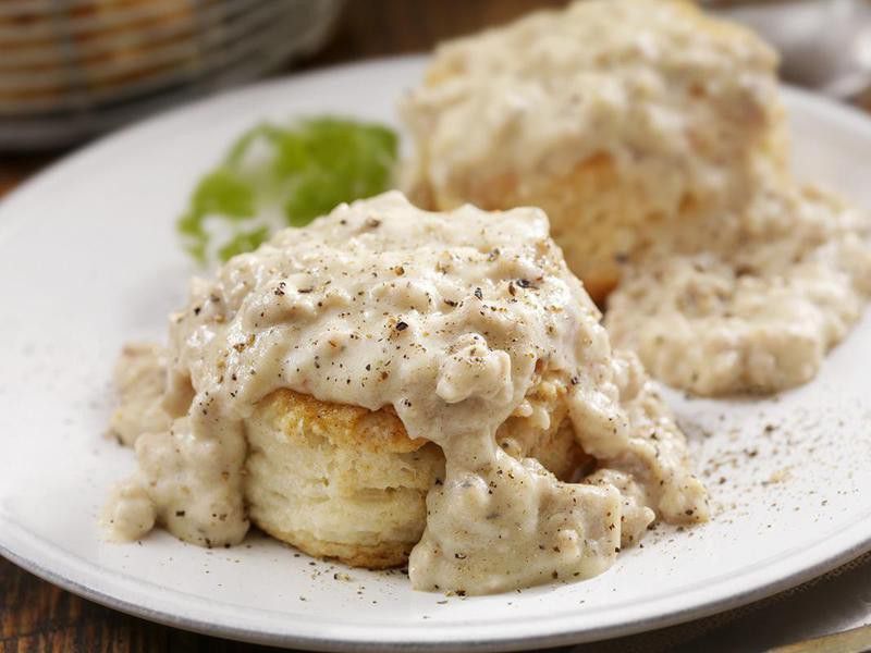 Tennessee biscuits and gravy