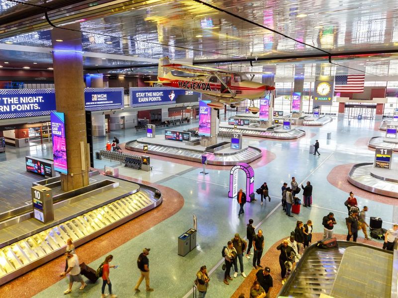 Terminal of Las Vegas Harry Reid International Airport