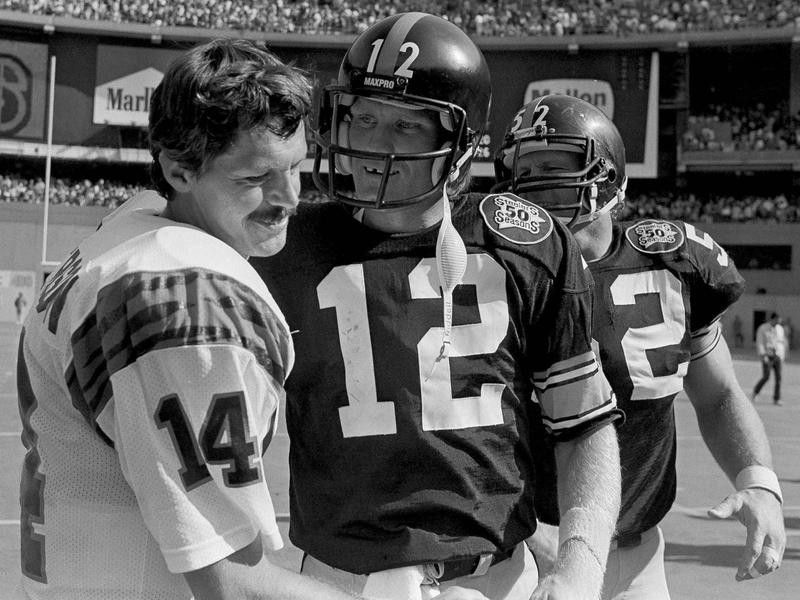 Terry Bradshaw and Ken Anderson