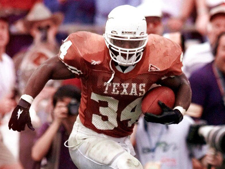 Texas running back Errick Miron