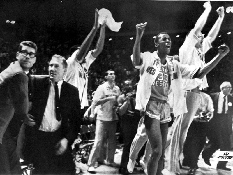 Texas Western basketball team celebrates in 1966