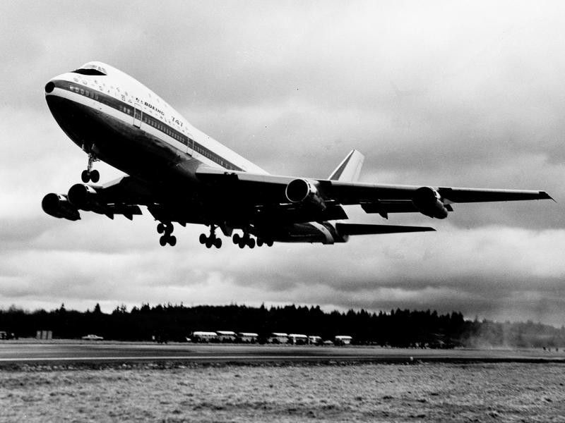 The 747 Takes Flight