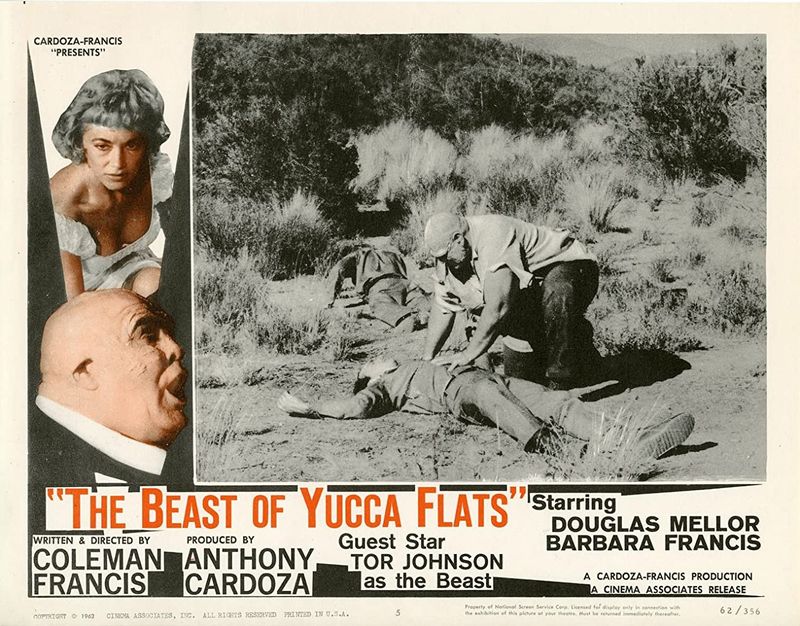 "The Beast of Yucca Flats" ad