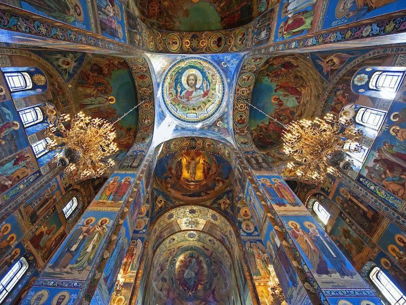 The Church of Our Savior on the Spilled Blood interior