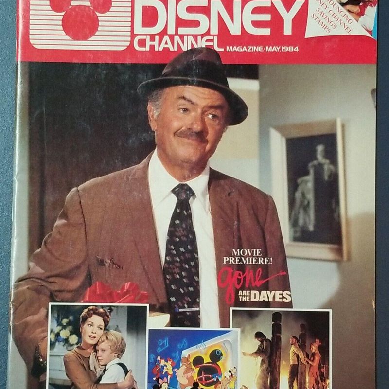 The Disney Channel Magazine / May 1984 Parent Trap Gone Are The Dayes A3