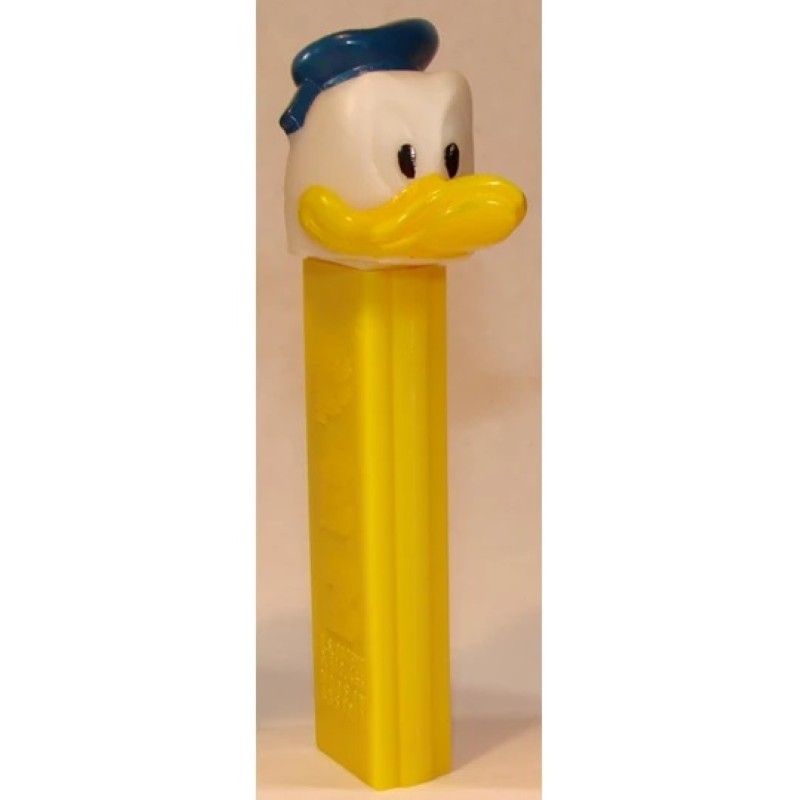 The Donald Duck Soft Head Pez dispenser is a collectible