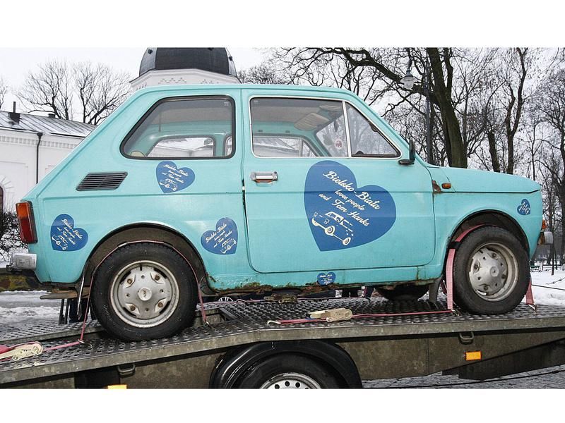 The Fiat the City of Sukwalki purchased for Tom Hanks