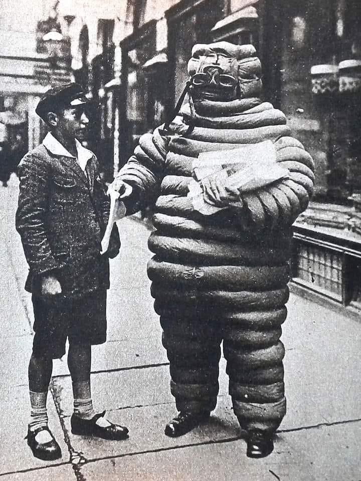 The first Michelin Man