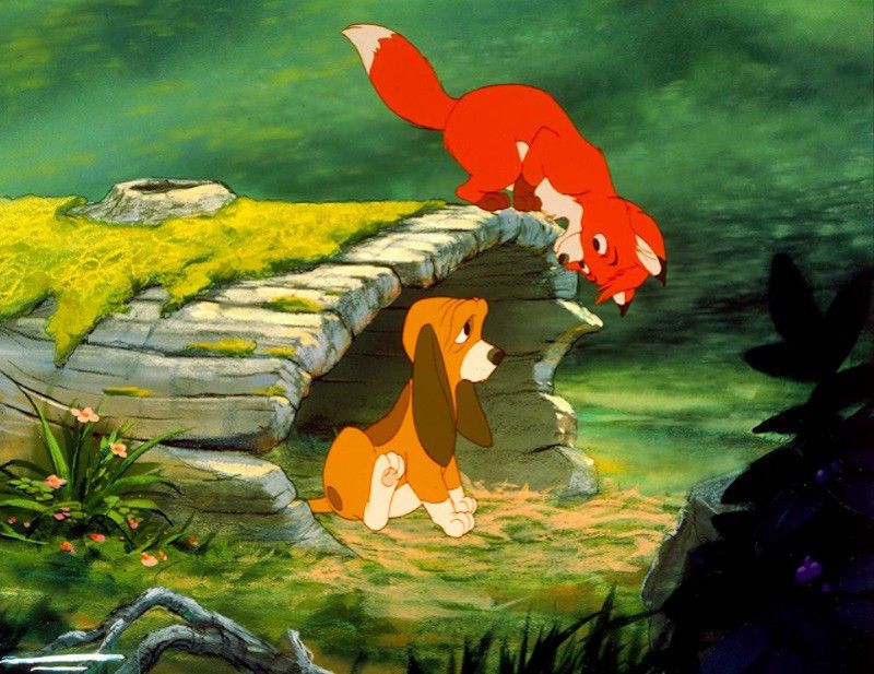The Fox and the Hound VHS tape