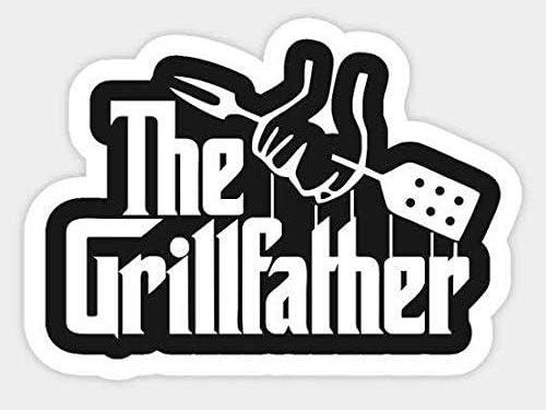 The Grillfather bumper sticker