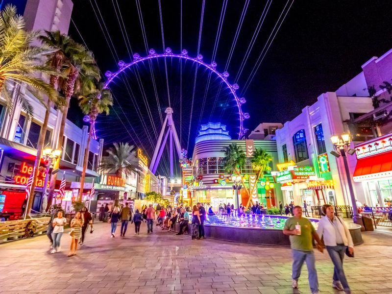 The High Roller Ferris Wheel at The Linq Hotel Vegas