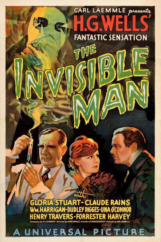 The Invisible Man 1933 movie poster