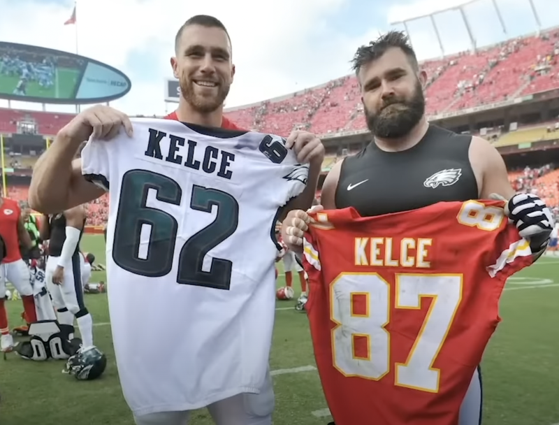 The Kelce brothers