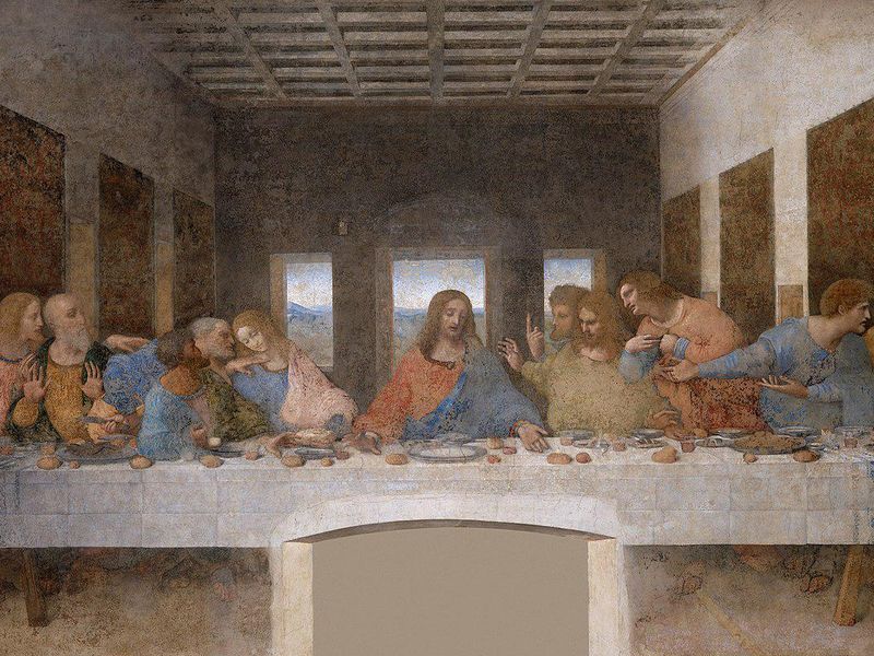 The Last Supper by Leonardy da Vinci