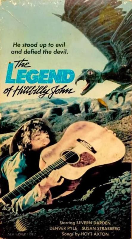 The Legend of Hillbilly John VHS tape
