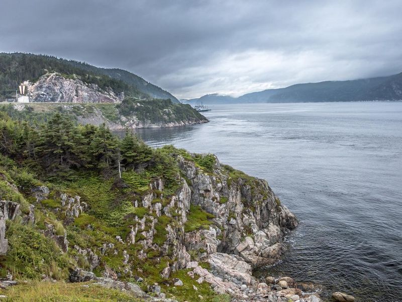 The majestic Saguenay Fjord in summer.