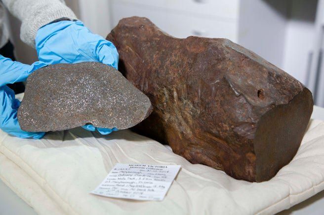 The meteorite found in Australia