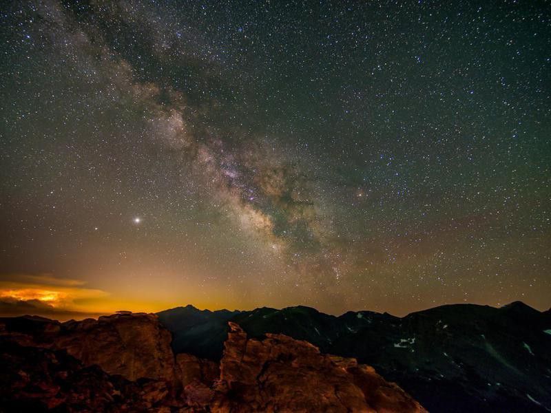 The Milky Way, Rocky Mountain National Park, Colorado