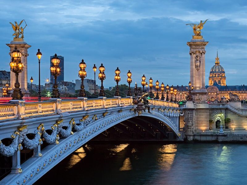 The Most Beautiful Bridge of Paris.
