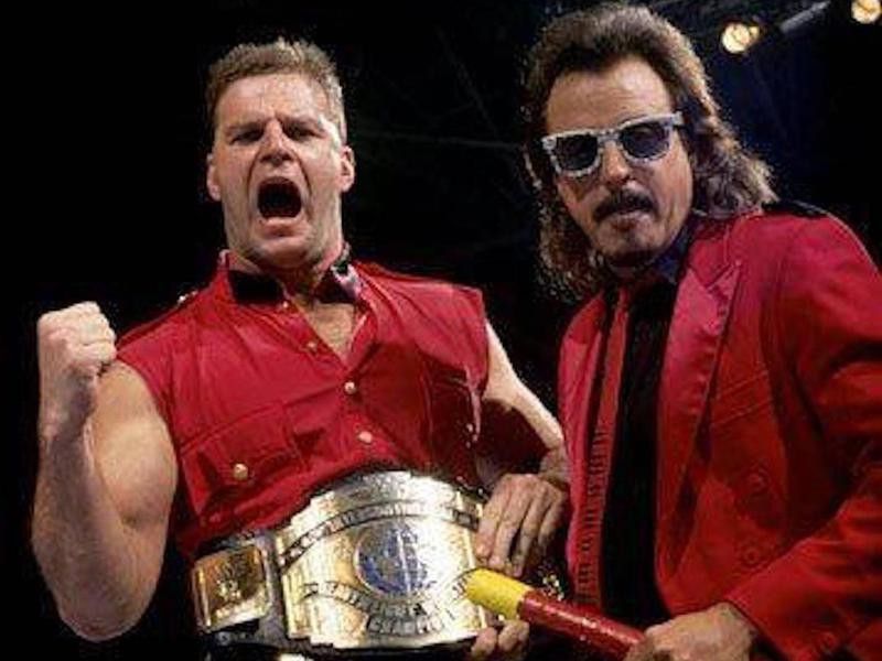 The Mountie and Jimmy Hart