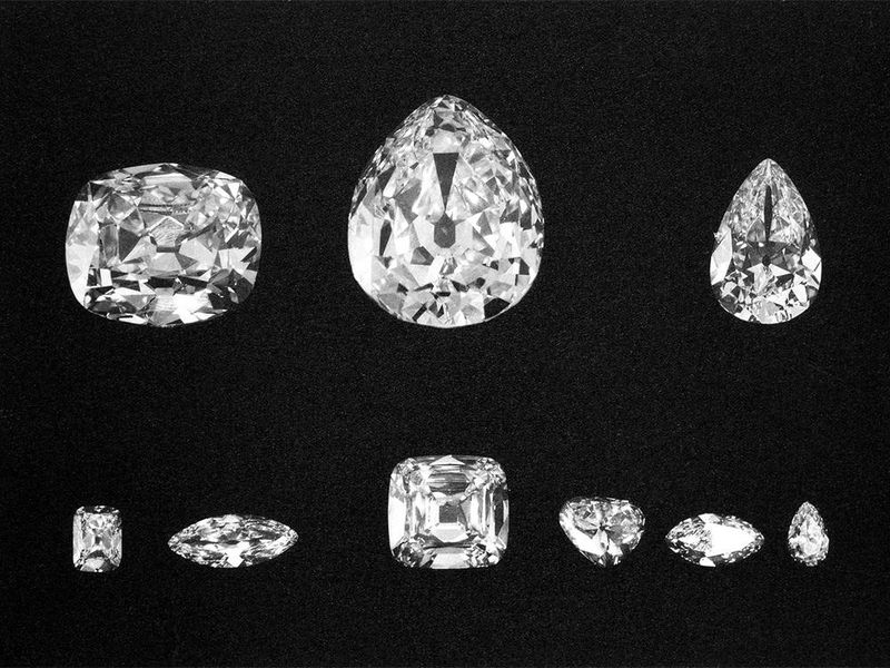 The nine Cullinan diamonds
