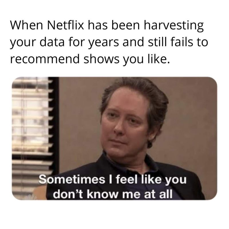 The Office meme about Netflix