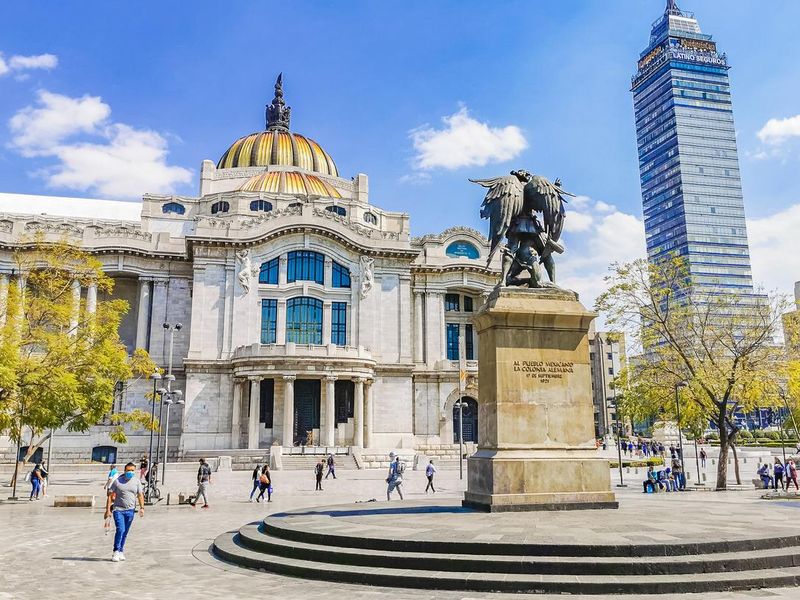 The palace of fine arts Mexico City
