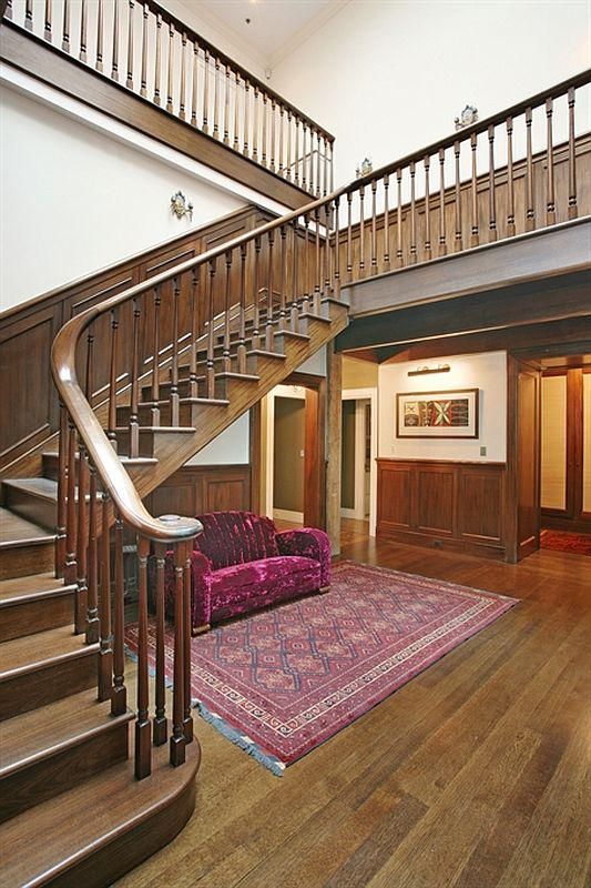 The penthouse stairs