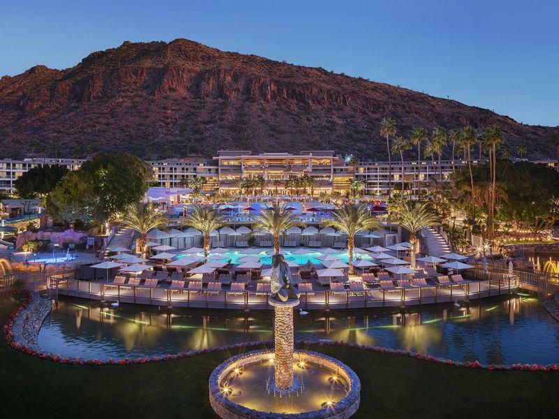 The Phoenician resort in Arizona, one of the most expensive hotels in the U.S.