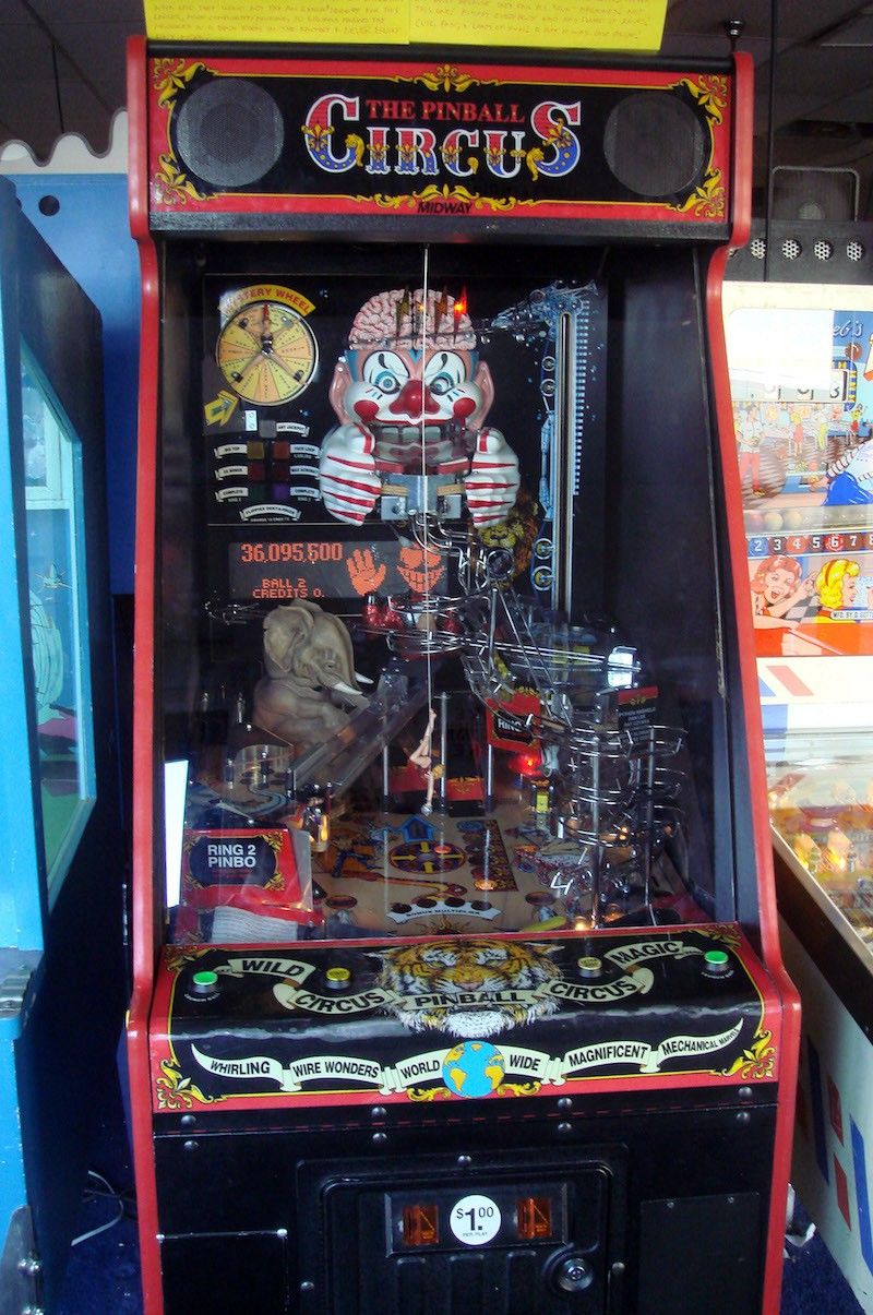 The Pinball Circus pinball machine