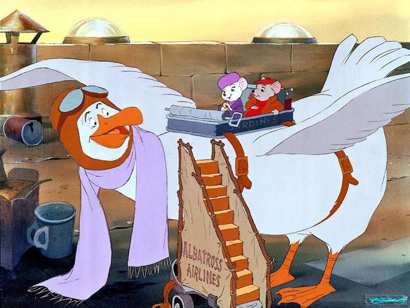 The Rescuers old disney movie