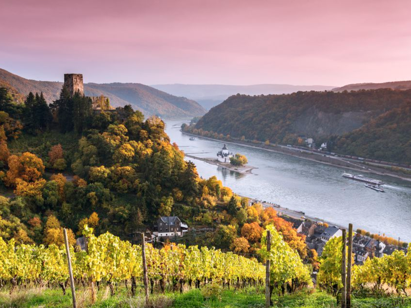 The Rhine River: Switzerland to the Netherlands