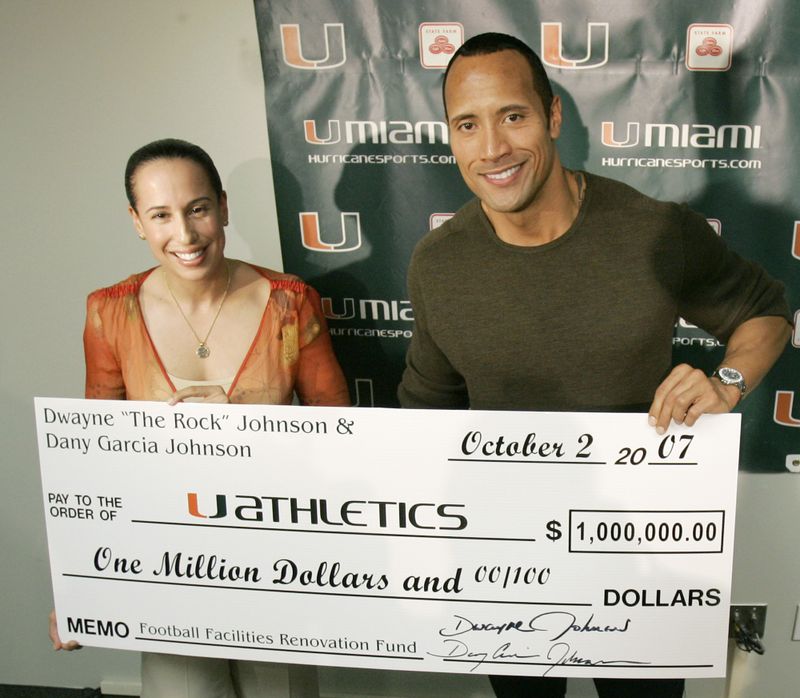 The Rock and Dany Garcia