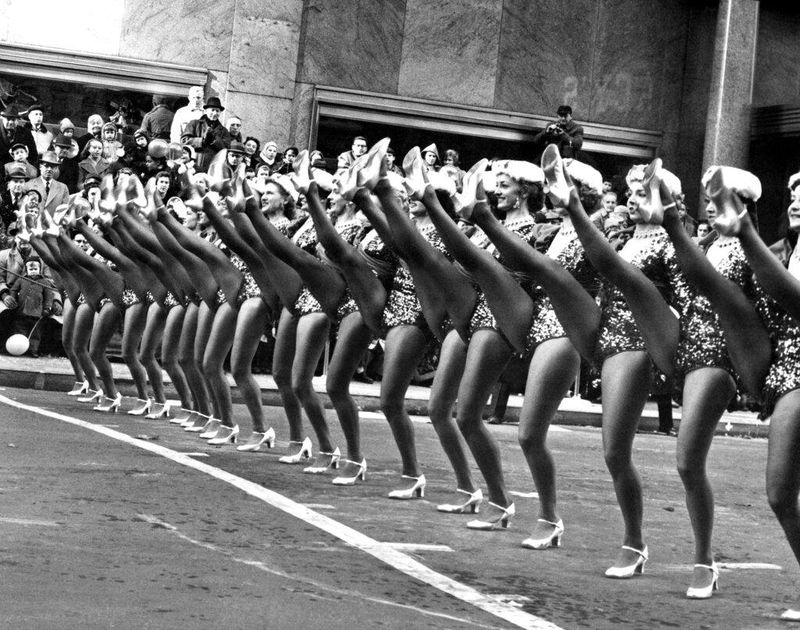 The Rockettes on Thanksgiving in 1958