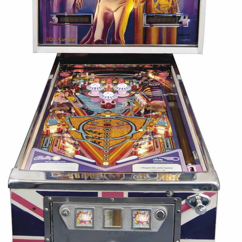The Rolling Stones pinball machine