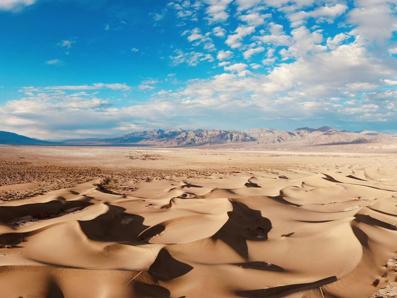 The Sand Dunes of Death Valley