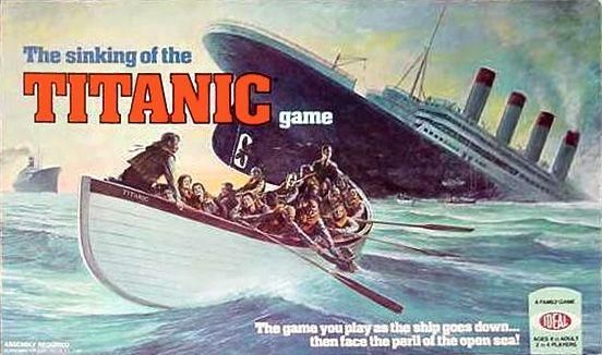 The Sinking of the Titanic board game