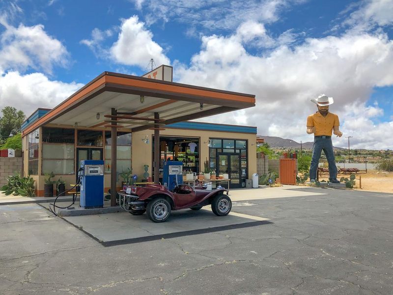 The Station, famous gas station in Joshua Tree