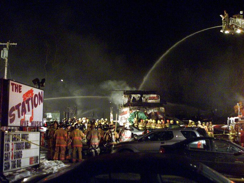 The Station fire